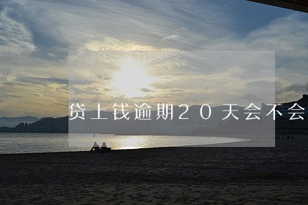 贷上钱逾期20天会不会上门 贷上钱逾期20天会不会上门