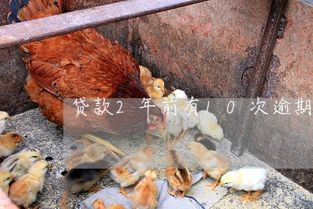 贷款2年前有10次逾期 贷款2年前有10次逾期