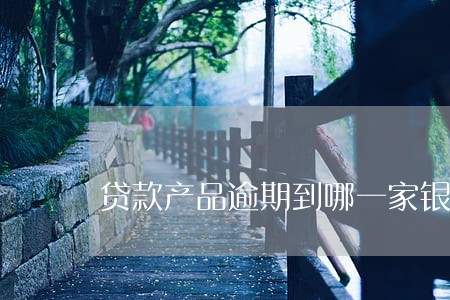 贷款产品逾期到哪一家银行办理 贷款产品逾期到哪一家银行办理