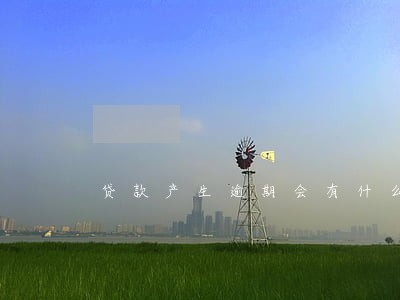 贷款产生逾期会有什么后果 贷款产生逾期会有什么后果