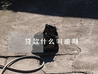 贷款什么叫逾期 贷款什么叫逾期