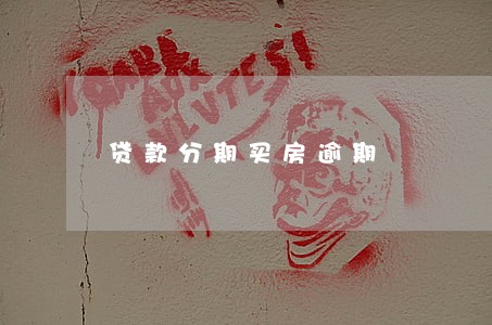 贷款分期买房逾期 贷款分期买房逾期