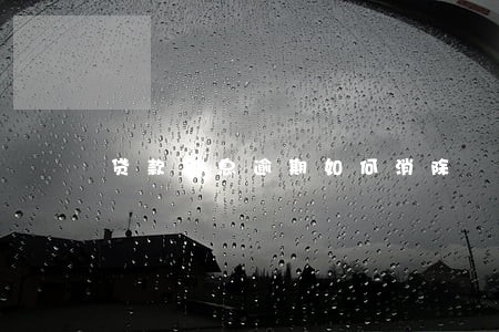 贷款利息逾期如何消除 贷款利息逾期如何消除