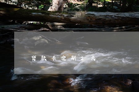 贷款卡逾期2天 贷款卡逾期2天