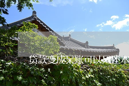 贷款变成呆账可以只还本金吗 贷款变成呆账可以只还本金吗