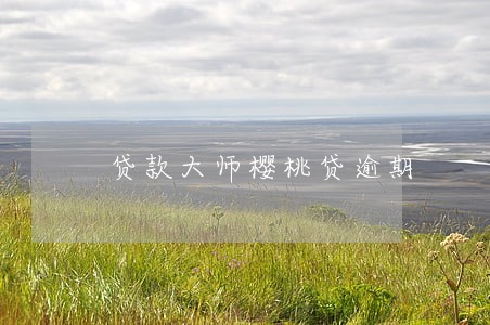 贷款大师樱桃贷逾期 贷款大师樱桃贷逾期