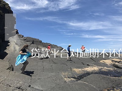 贷款平台对逾期不还的人 贷款平台对逾期不还的人