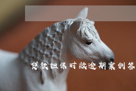 贷款担保时效逾期案例答辩状 贷款担保时效逾期案例答辩状