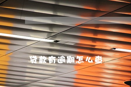 贷款有逾期怎么查 贷款有逾期怎么查