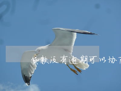 贷款没有逾期可以协商吗 贷款没有逾期可以协商吗