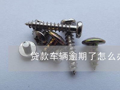 贷款车辆逾期了怎么办 贷款车辆逾期了怎么办
