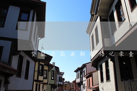 贷款还款逾期征信记录查询 贷款还款逾期征信记录查询