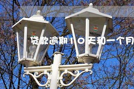 贷款逾期10天和一个月 贷款逾期10天和一个月