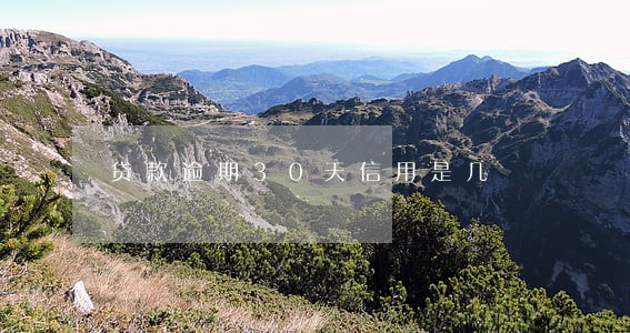 贷款逾期30天信用是几 贷款逾期30天信用是几