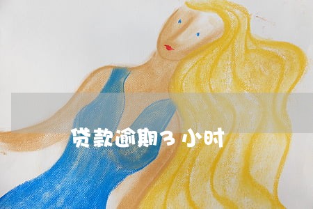 贷款逾期3小时 贷款逾期3小时