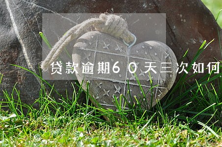 贷款逾期60天三次如何补救 贷款逾期60天三次如何补救