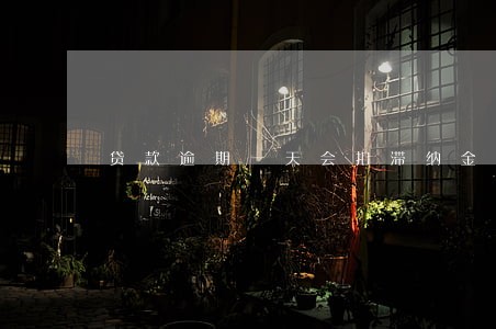 贷款逾期一天会扣滞纳金么 贷款逾期一天会扣滞纳金么
