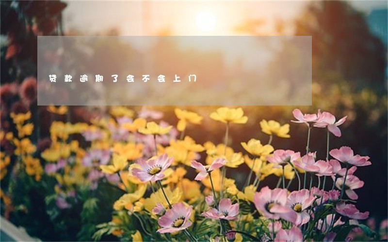 贷款逾期了会不会上门 贷款逾期了会不会上门