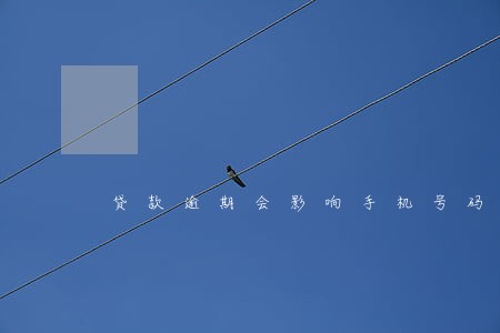 贷款逾期会影响手机号码