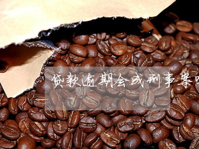 贷款逾期会成刑事案吗 贷款逾期会成刑事案吗