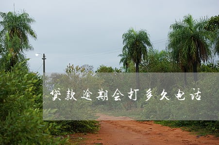 贷款逾期会打多久电话