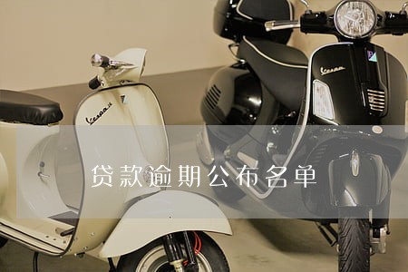 贷款逾期公布名单 贷款逾期公布名单