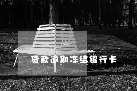 贷款逾期冻结银行卡 贷款逾期冻结银行卡