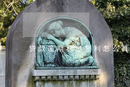 贷款逾期利息复利怎么算 贷款逾期利息复利怎么算