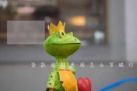 贷款逾期原因怎么写银行会放 贷款逾期原因怎么写银行会放