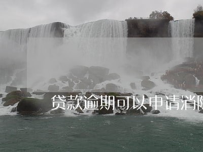 贷款逾期可以申请消除吗 贷款逾期可以申请消除吗
