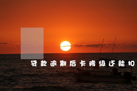 贷款逾期后卡降级还能扣款吗 贷款逾期后卡降级还能扣款吗