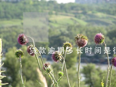 贷款逾期多长时间是征信不良 贷款逾期多长时间是征信不良