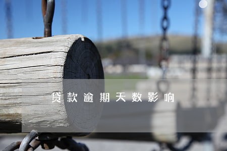 贷款逾期天数影响 贷款逾期天数影响