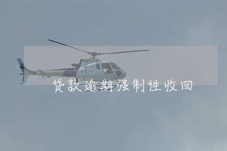 贷款逾期强制性收回 贷款逾期强制性收回