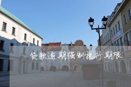 贷款逾期强制执行期限