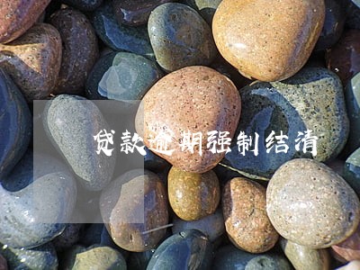 贷款逾期强制结清 贷款逾期强制结清