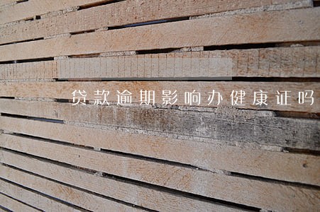 贷款逾期影响办健康证吗 贷款逾期影响办健康证吗