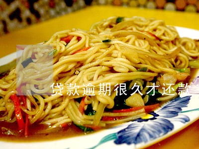 贷款逾期很久才还款 贷款逾期很久才还款