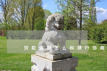 贷款逾期怎么和银行协商 贷款逾期怎么和银行协商