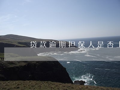 贷款逾期担保人是否上征信 贷款逾期担保人是否上征信