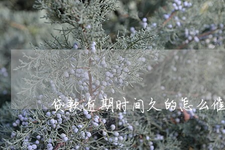 贷款逾期时间久的怎么催收 贷款逾期时间久的怎么催收