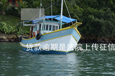 贷款逾期是法院上传征信的吗 贷款逾期是法院上传征信的吗