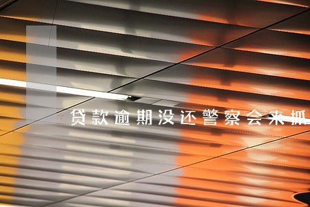 贷款逾期没还警察会来抓吗 贷款逾期没还警察会来抓吗