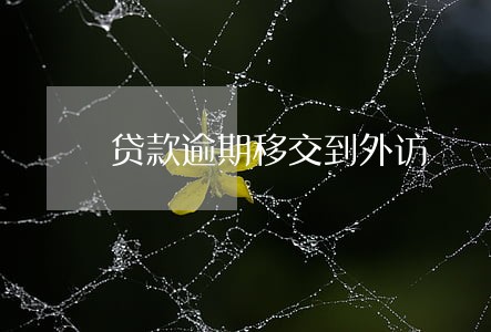 贷款逾期移交到外访 贷款逾期移交到外访