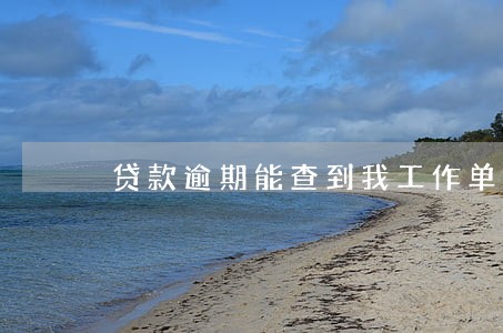 贷款逾期能查到我工作单位吗 贷款逾期能查到我工作单位吗