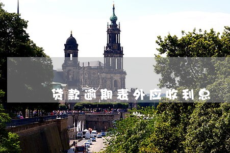 贷款逾期表外应收利息 贷款逾期表外应收利息