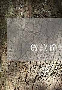 贷款逾期被告人需要付起诉费 贷款逾期被告人需要付起诉费