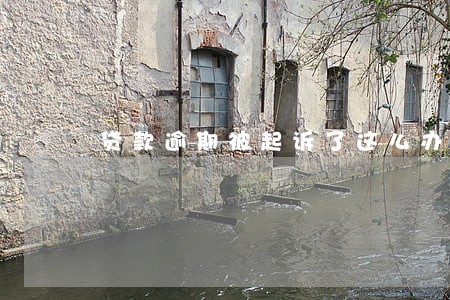 贷款逾期被起诉了这么办 贷款逾期被起诉了这么办