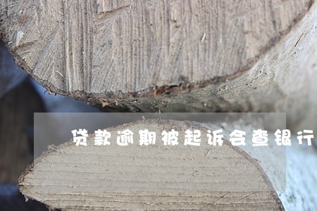 贷款逾期被起诉会查银行流水 贷款逾期被起诉会查银行流水