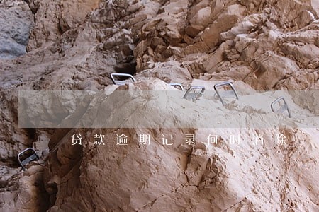 贷款逾期记录何时消除 贷款逾期记录何时消除